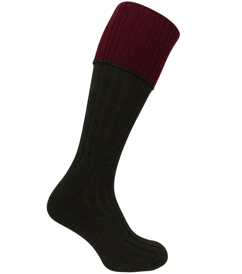 Knee Length Field Sock by Hoggs of Fife | Socks from Fife Country
