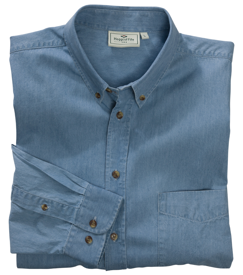 Hoggs Chambray Shirt by Hoggs of Fife | Casual Shirts for Men from Fife ...