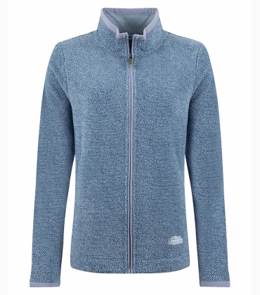 Cheryl Eco Textured Full Zip Fleece