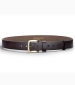 Luxury Leather Belt - Chocolate Brown