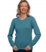 Tulchan Cable Jumper - Wedgewood Blue