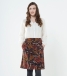 Aurora Floral Cord Skirt - 