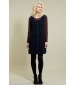 Button Front Pinafore - Navy
