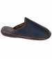 Ballater Leather Mule Navy