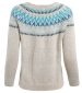 Arina Fair Isle Jumper - Chalk
