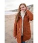Isobel Ladies Coat - Rust