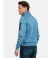 1/2 Zip Sweatshirt - Steel Blue