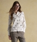 Eleanor Tomlinson Jersey Shirt - Cream Dogs