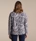 Annjela Half Zip - Anthracite Print