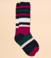 Fluffy Socks - Berry Red