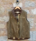 Balfour Waxed Canvas Gilet - Rock