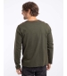 Fins Branded Long Sleeve Tee - Fir Green