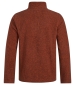 Newport 1/4 Ribbed Fleece - Rust Leaves
