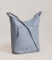 Fern Leather Crossbody Bag - Mid Blue