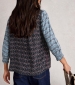 May Mixed Print Top - Blue Multi