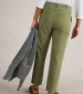 Twister Chino Trouser - Khaki Green