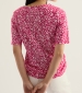 Poisson T-Shirt - Ditsy Bright Radish