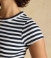 Sophie Short Sleeved T-Shirt - Navy Stripe