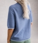 Isabella Short Sleeve Cardi - Mid Blue