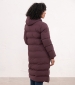 Savannah Ladies Long Coat - Damson