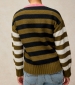 Bea Button Cotton Jumper - Green Multi