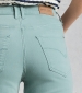Blake Straight Crop Jean - Teal