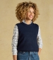 Heidi T Shirt - Creme Navy Horse