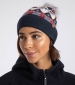 Fair Isle Bobble Hat - Navy