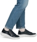 Ladies Side Zip Trainer - Navy