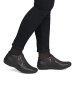 Side Zip Shoe - Brown