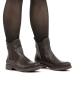 Zip Ankle Boot - Brown