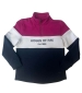 Dumfries 1888 Junior 1/4 Zip - Berry/White