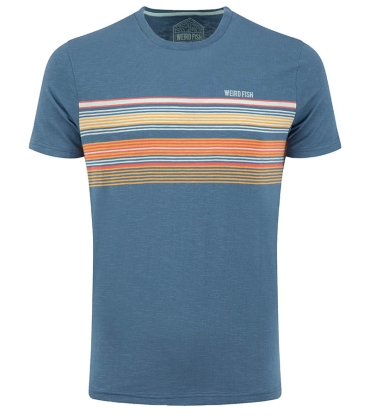Cody Stripe Printed Tee