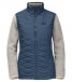 Caribou Glen Quilted Gilet and Fleece - Navy/Oatmeal