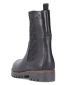 Side Zip Calf Boot - Black