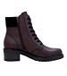 Lace up Ankle Boot - Wine