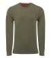 Fins Branded Long Sleeve Tee - Fir Green