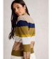 Katie Stripe Jumper - Green Multi