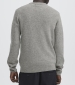 Karl Lambswool Crew Neck Jumper - Monument Melange