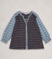 May Mixed Print Top - Blue Multi