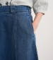 Restharrow Skirt - Mid Wash