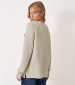 Harmony Button Neck Jumper - Oat