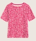 Poisson T-Shirt - Ditsy Bright Radish