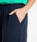 Zelaya Wide Leg Trouser - Navy