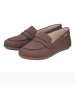 Ladies Slip On Shoe - Brown