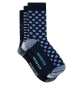 Parade Patterned Socks 3 pack - Dark Blue