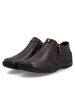 Side Zip Shoe - Brown