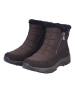 Zip Ankle Boot - Brown