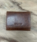 Bergamo Trifold Credit Card Wallet - Cognac