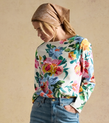 Printed Harbour Breton Top